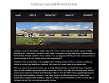 Tablet Screenshot of castletownhousedrumcliff.com
